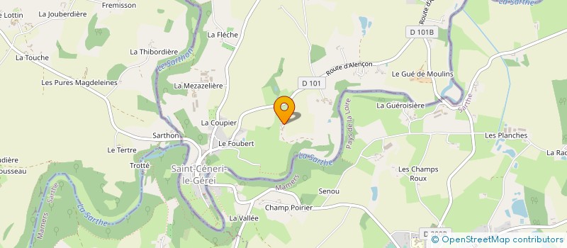 localisation de l'entreprise LEXIE à MIEUXCE