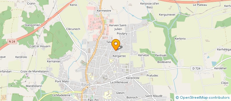 localisation de l'entreprise LEXIE INES  BAUD