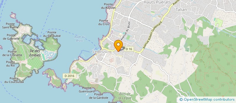 localisation de l'entreprise LEXINGTON IMMOBILIER à SIX-FOURS-LES-PLAGES