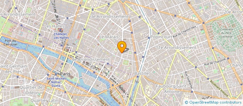 localisation de l'entreprise LEXINT  PARIS