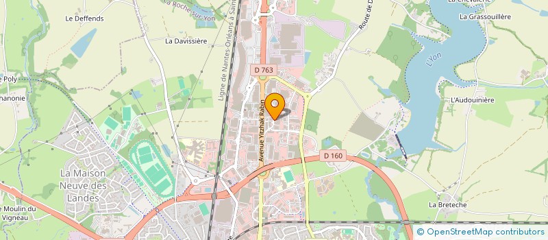 localisation de l'entreprise LEXLOAN à LA ROCHE-SUR-YON