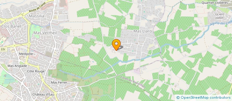 localisation de l'entreprise LEXMA à PERPIGNAN
