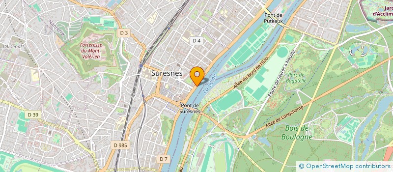 localisation de l'entreprise LEXMARK INTERNATIONAL SAS à SURESNES
