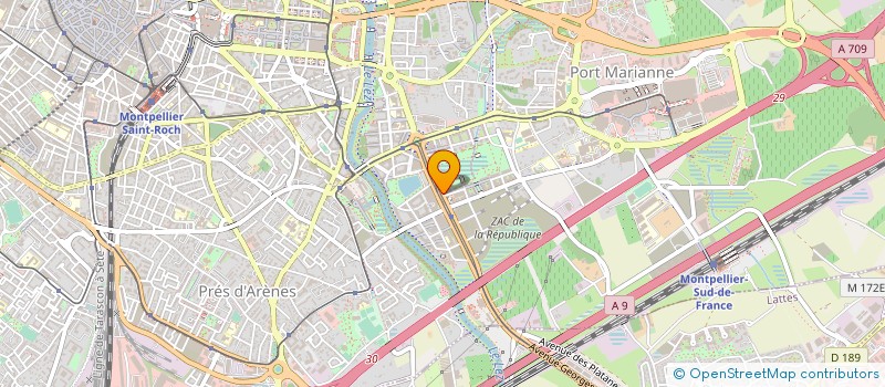localisation de l'entreprise LEXNOT à MONTPELLIER