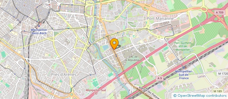 localisation de l'entreprise LEXNOT BEZIERS  MONTPELLIER