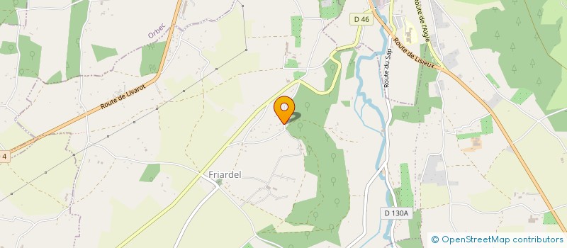 localisation de l'entreprise LEXO AUTOS  LA VESPIERE-FRIARDEL