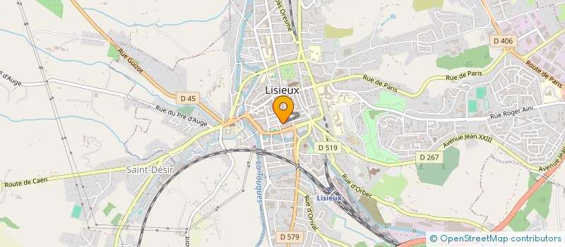 localisation de l'entreprise LEXO-PUBLI-PHONE à LISIEUX