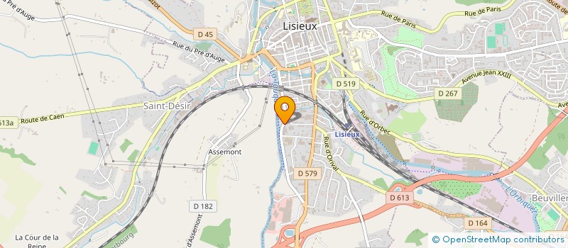 localisation de l'entreprise LEXOVAP à LISIEUX