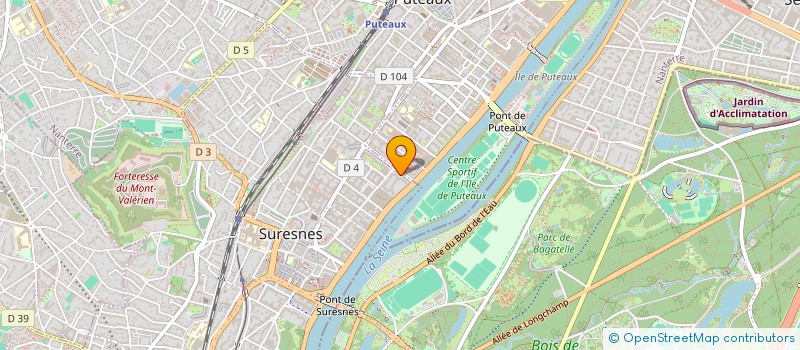 localisation de l'entreprise LEXPERT-IMMO à SURESNES