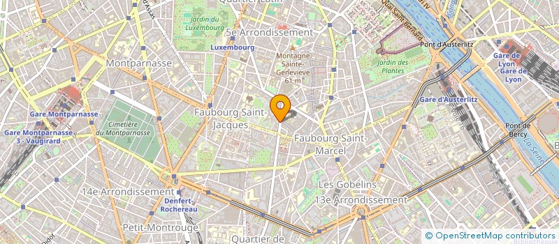 localisation de l'entreprise LEXPERTISES à PARIS