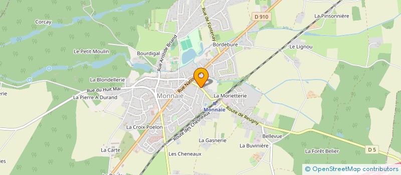 localisation de l'entreprise LEXPERTISSIMMO à REUGNY