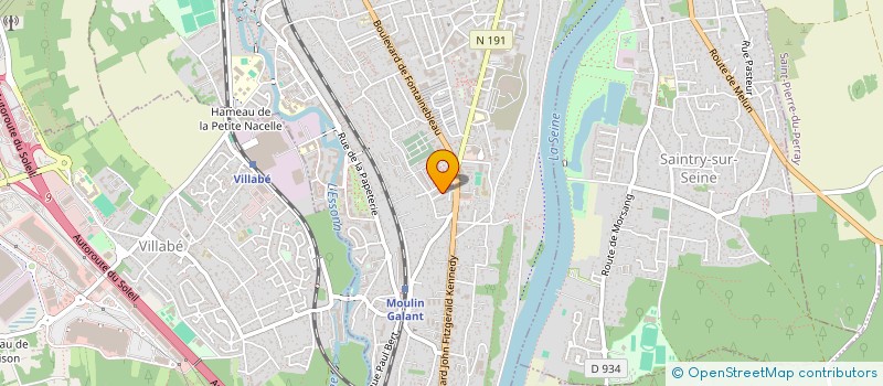 localisation de l'entreprise LEXTALE IMMO à CORBEIL-ESSONNES