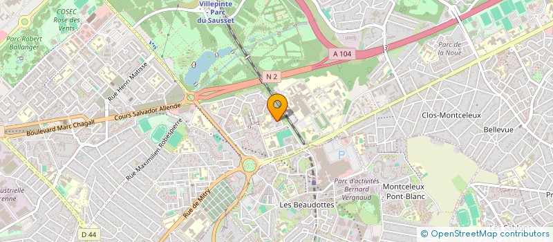 localisation de l'entreprise LEXTERE  AULNAY-SOUS-BOIS