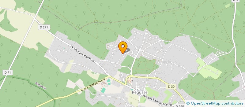 localisation de l'entreprise LEXUS HOLDING  REGUSSE