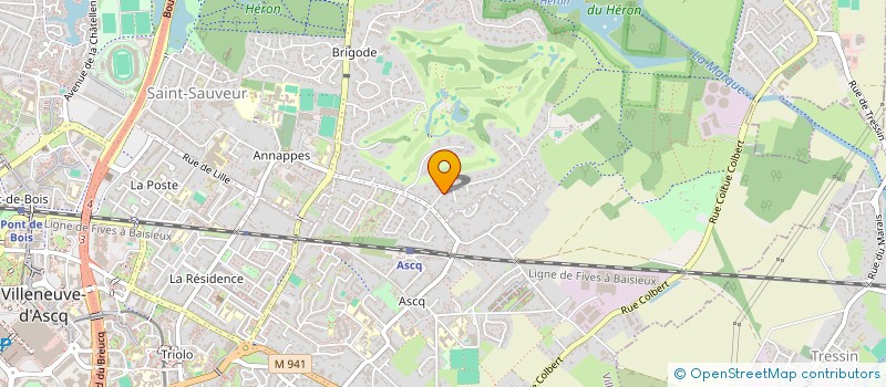 localisation de l'entreprise LEXUS REAL ESTATE  VILLENEUVE-D'ASCQ