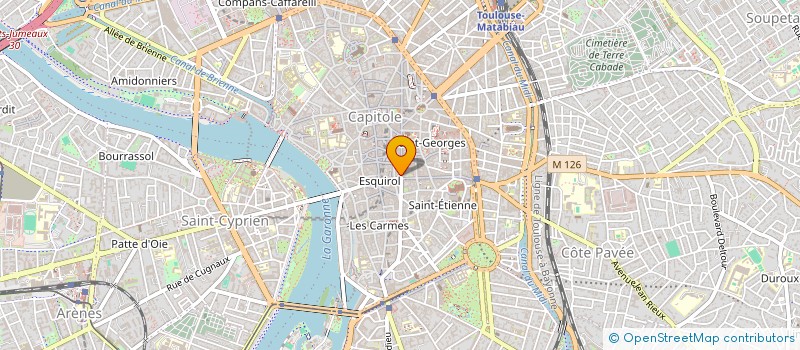 localisation de l'entreprise LEXVIA  TOULOUSE