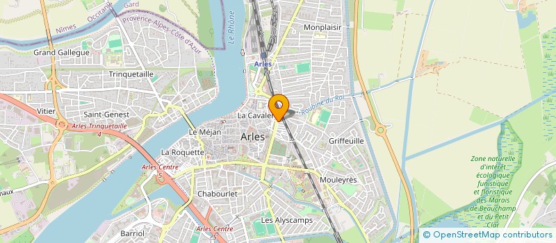 localisation de l'entreprise LEXVOX FORMATION  ARLES