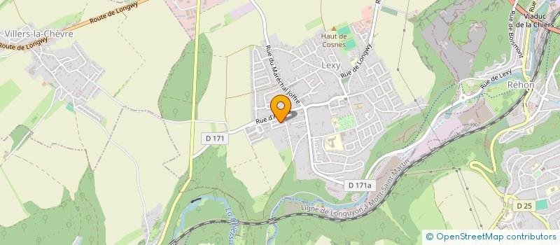 localisation de l'entreprise LEXY RECYCLAGE  LEXY