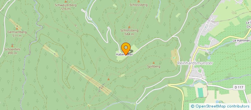 localisation de l'entreprise LEY/GAUTHY  REINHARDSMUNSTER