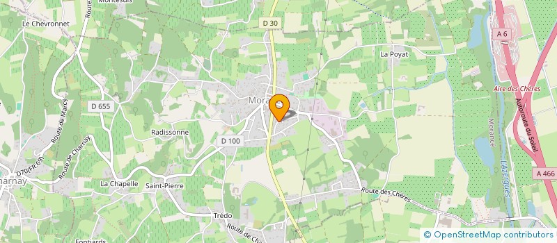 localisation de l'entreprise LEYA  MORANCE