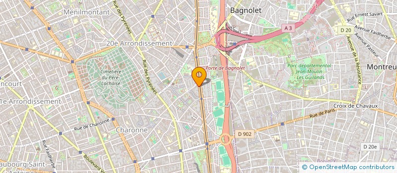 localisation de l'entreprise LEYA DRIVE  PARIS