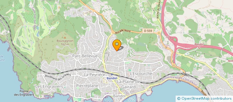 localisation de l'entreprise LEYAC  BANDOL