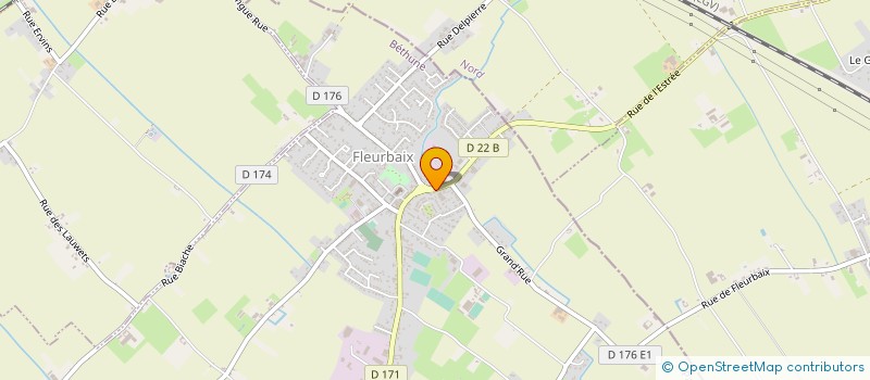 localisation de l'entreprise LEYANN  FLEURBAIX