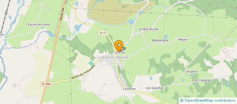 localisation de l'entreprise LEYCURAS à LA MEYZE