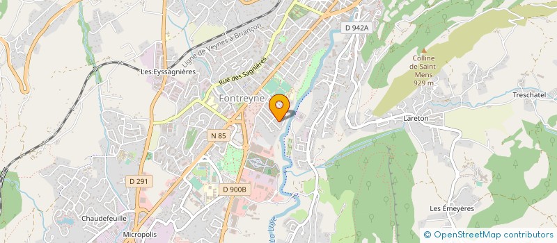 localisation de l'entreprise LEYDET JOEL  GAP