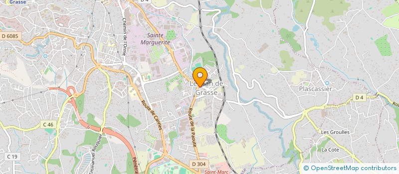 localisation de l'entreprise LEYENDA  GRASSE