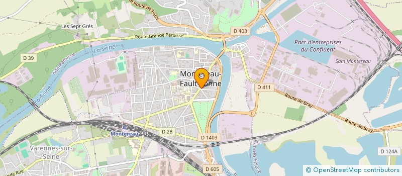 localisation de l'entreprise LEYFOOD à MONTEREAU-FAULT-YONNE