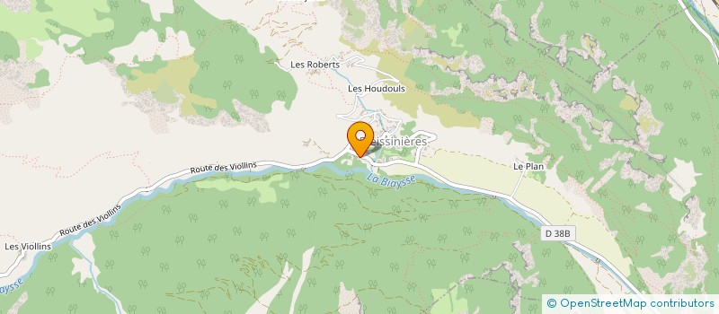 localisation de l'entreprise LEYFOU  FREISSINIERES