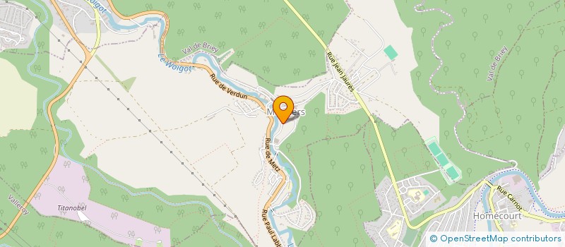 localisation de l'entreprise LEYKO S.A.R.L.  MOUTIERS