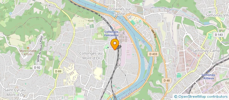 localisation de l'entreprise LEYMARIE ENERGIES  COLLONGES-AU-MONT-D'OR