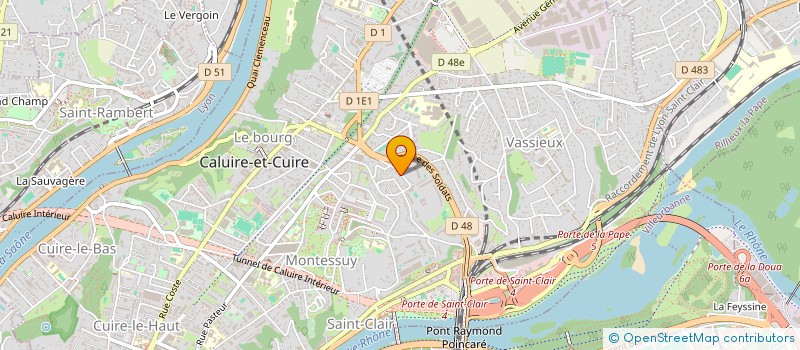 localisation de l'entreprise LEYMARIE SERVICES à CALUIRE-ET-CUIRE