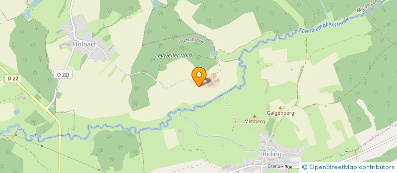 localisation de l'entreprise LEYNERGI  LACHAMBRE