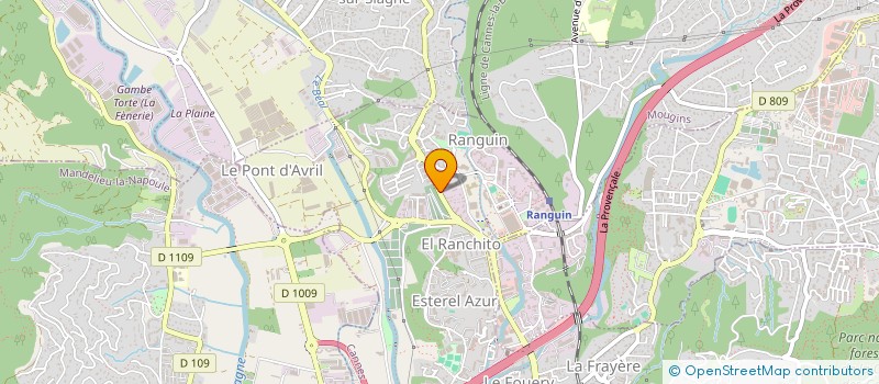 localisation de l'entreprise LEYNIX CONSULT  CANNES