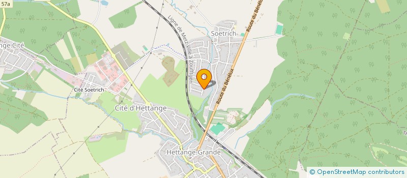 localisation de l'entreprise LEYRIS  HETTANGE-GRANDE