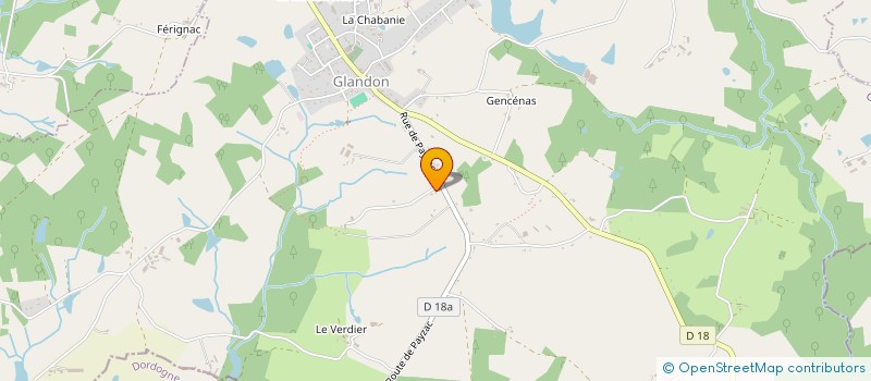 localisation de l'entreprise LEYSSENNE YANNICK à ST YRIEIX LA PERCHE