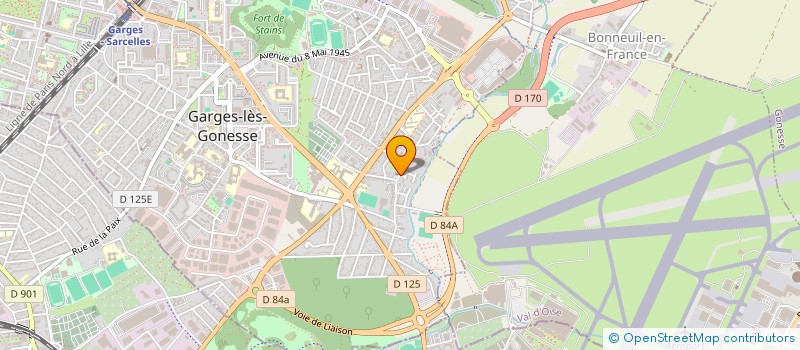 localisation de l'entreprise LEYTAXI  GARGES-LES-GONESSE