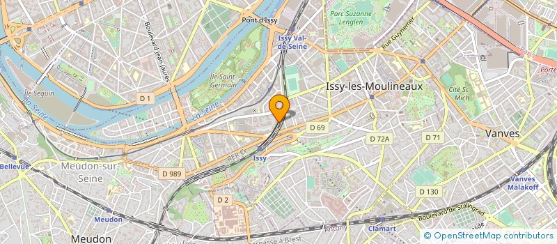 localisation de l'entreprise LEYTON - CTR à ISSY-LES-MOULINEAUX
