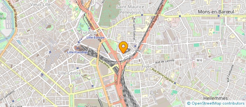 localisation de l'entreprise LEZ'ARTS à LILLE