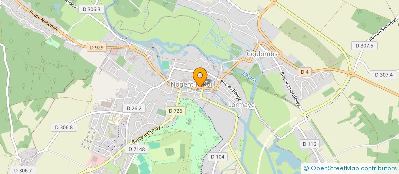 localisation de l'entreprise LEZ'ARTS à NOGENT-LE-ROI