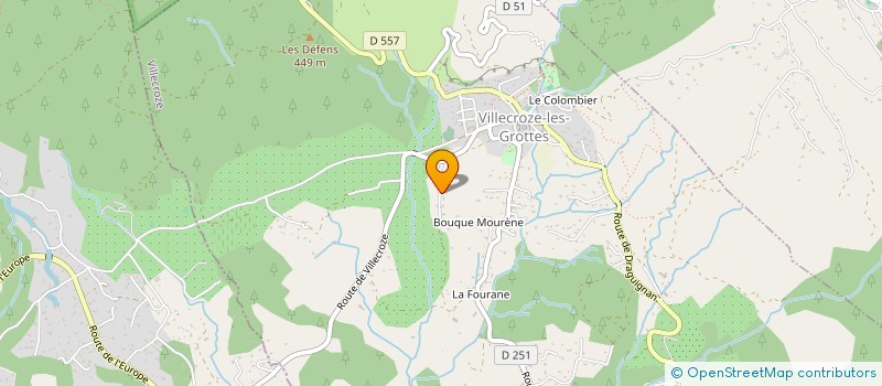 localisation de l'entreprise LEZ'ARTS DU SPORT  VILLECROZE