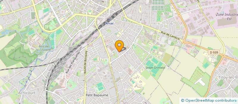 localisation de l'entreprise LEZ' ARTS EN FOLIE à ARRAS