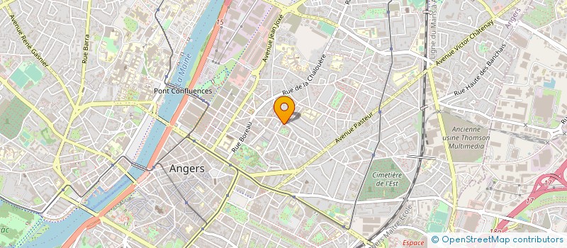 localisation de l'entreprise LEZ'ARTS VERS à ANGERS