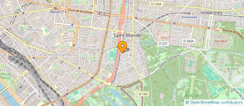 localisation de l'entreprise LEZ CONSEIL à SAINT-MANDE