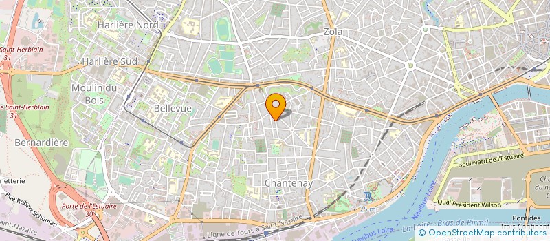 localisation de l'entreprise LEZ EVENTS à NANTES