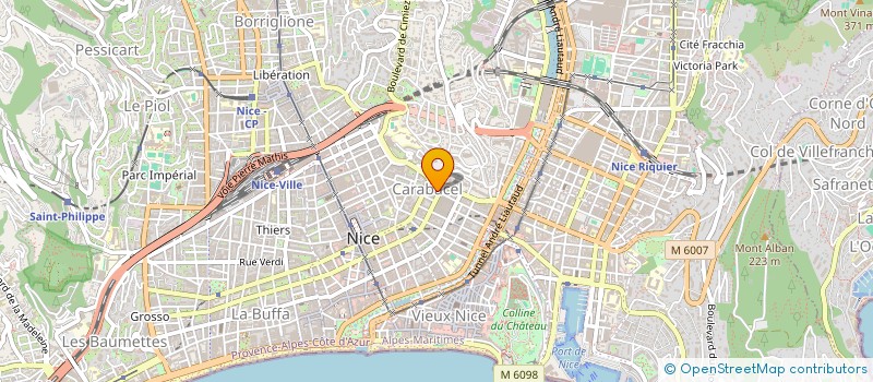 localisation de l'entreprise LEZ INVEST DORMOY  NICE