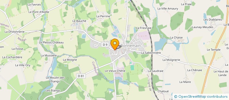 localisation de l'entreprise LEZ NOMINOE 1360  BONNEMAIN